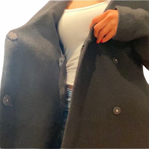 BLACK EXPRESS PEA COAT - Picture 3 of 3